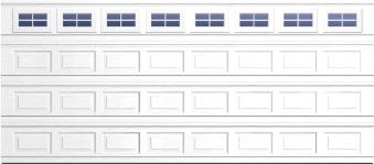 Garage Door Short Panel Double Wide
